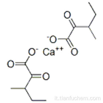 Acido pentanoico, 3-metil-2-oxo-, sale di calcio CAS 66872-75-1